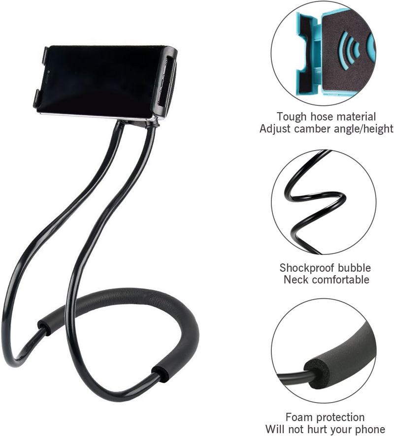 Lazy Neck Phone Holder - Hands-Free Comfort for All-Day Use