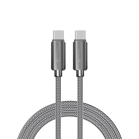 Earldom Nylon 60W PD Fast Charging Cable: Power Up Your Devices Quickly