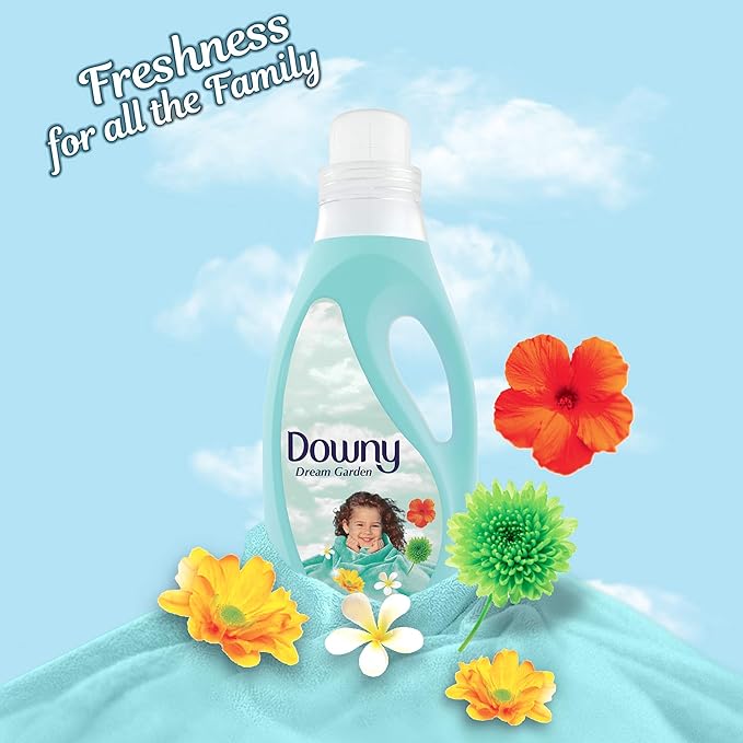 Downy Valley Dew Fabric Softener - Luxurious Softness and Fresh Fragrance