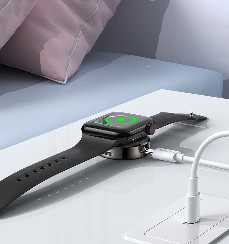 DS18 Watch Charger Wireless Magnet Charging For iWatch Series