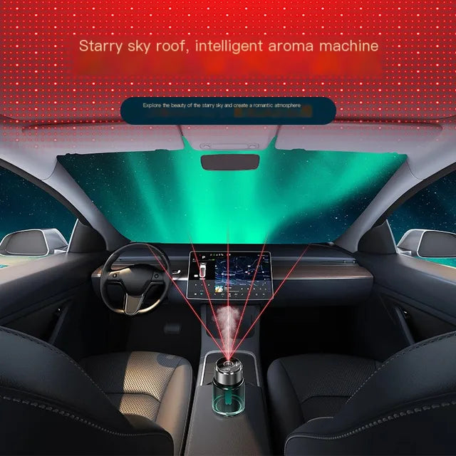 Car Air Purifier and Aromatherapy Diffuser - Freshen Up Your Ride