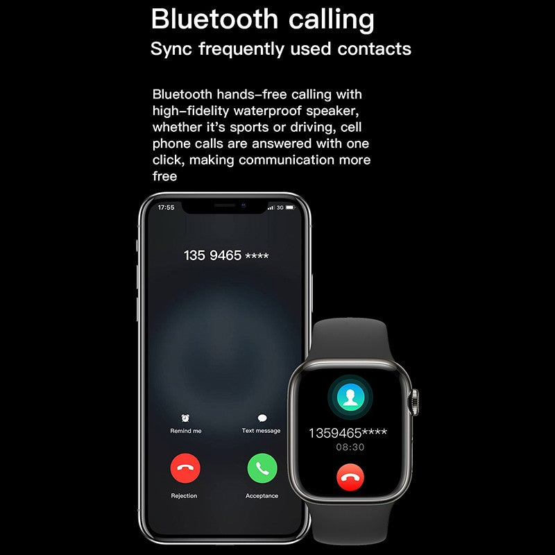Watch 9 Smart Watch | Bluetooth Calling, Health Monitoring, Fitness Tracking & Customizable Features