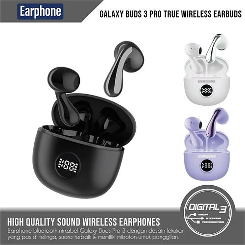 Samsung Galaxy Buds Pro3 - Immersive Sound, Active Noise Cancellation, & Stylish Design