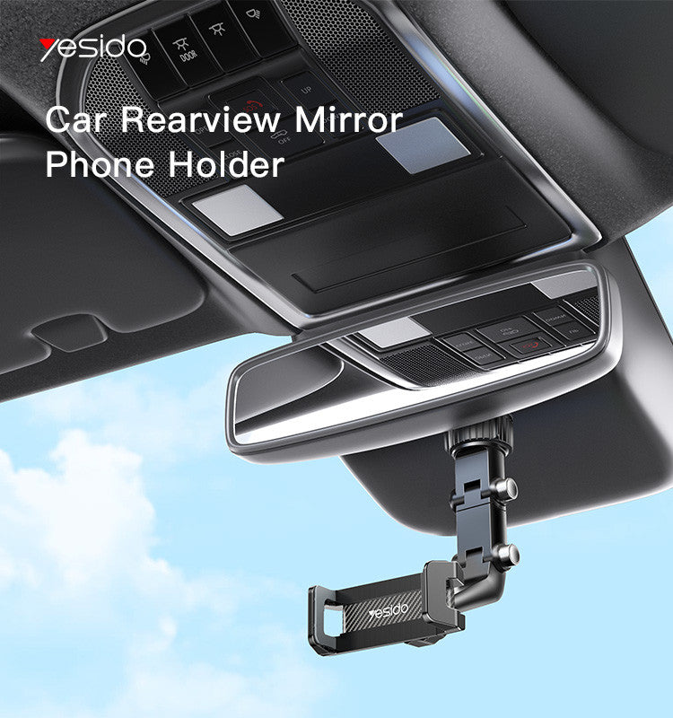 C192 Multi-node adjustable  rearview mirror mounted  bracket Multi-node adjustable rearview mirror  vehicle support, multi-scene application