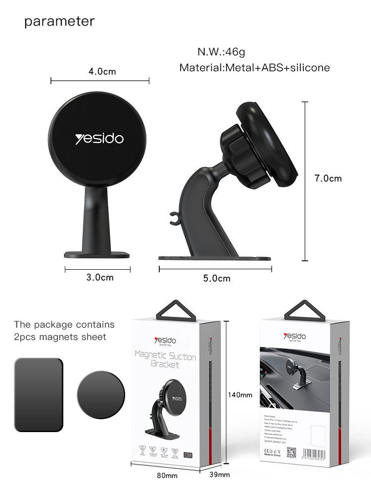 C91 Magnetic Car Holder