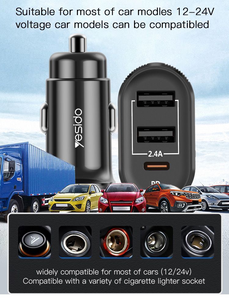 Y41 Multi Car Charger Output 48MAX