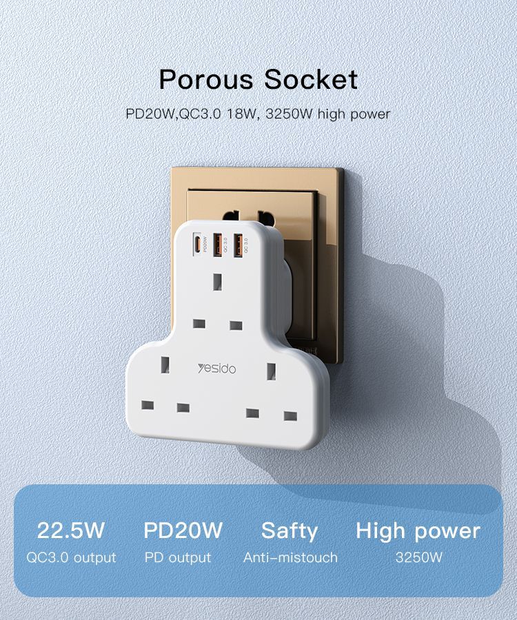 MC15 Power Socket Max 3250W UK Plug