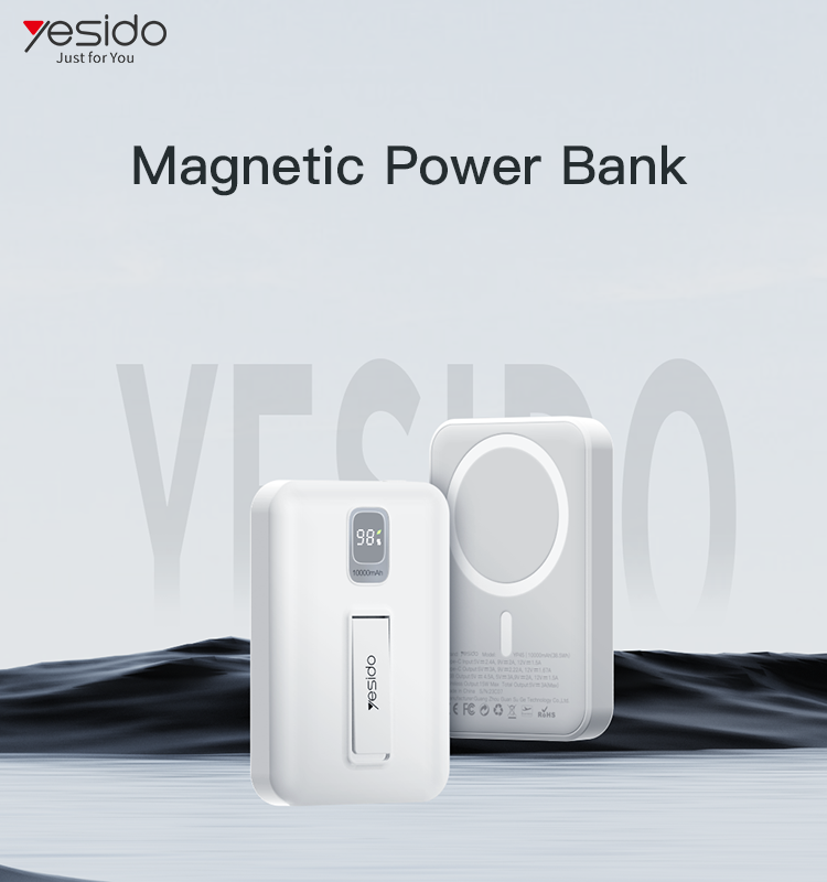 YP45 MAGSAFE POWER  BANK 10000mAh Cell capacity:10000mAh(126280*1)