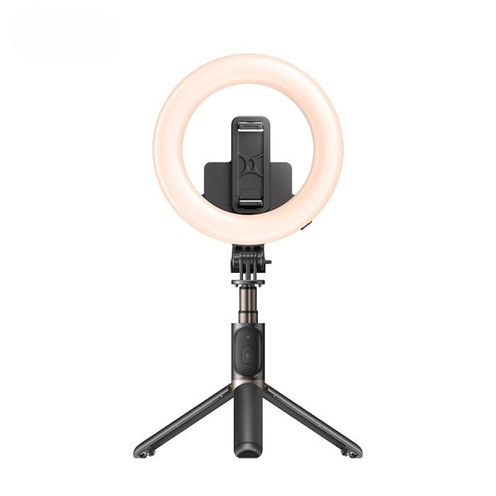 SF12 9 colors' adjustment wirless bluetooth flash light live selife stand 9 model of different light Rechargable battery