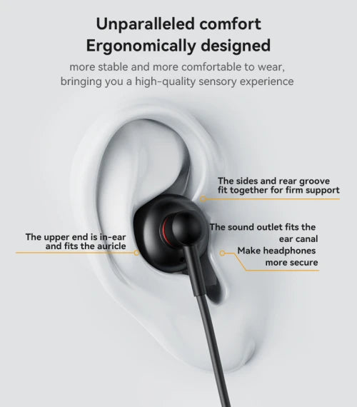 YH48 Lihgtning Aluminum Alloy Earphone (Directly use) Lihgtning plug earphone Directly Use