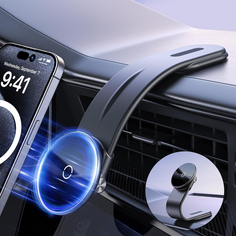 Magnetic Phone Holder for Car, Desk, and More