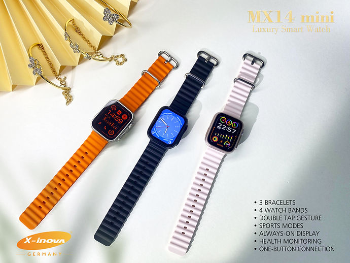 MX14 Mini Smart Watch - Compact Design, Powerful Features