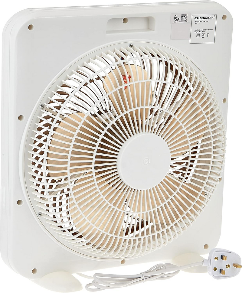 12 "Box Fan/3 Speed/60M Timer 1x4