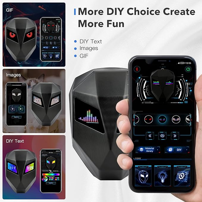 LED EYE KNIGHT BACKPACK WITH APP & BLUETOOTH