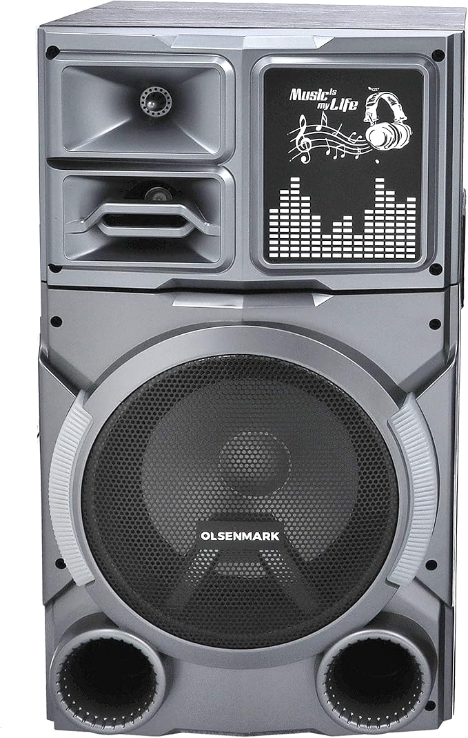 HighPower 2.0 Prof.Speaker/Usb/Bt/Rec2x1