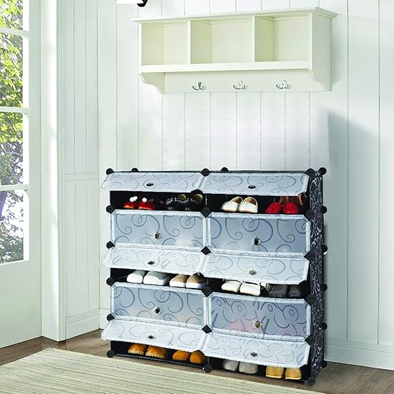 Modular Shoe Rack: Customizable Storage Solution for Any Space