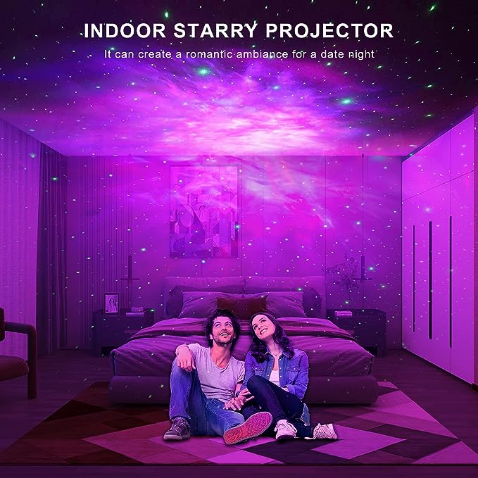 Astronaut Galaxy Star Projector Starry Night Light 12 Pieces