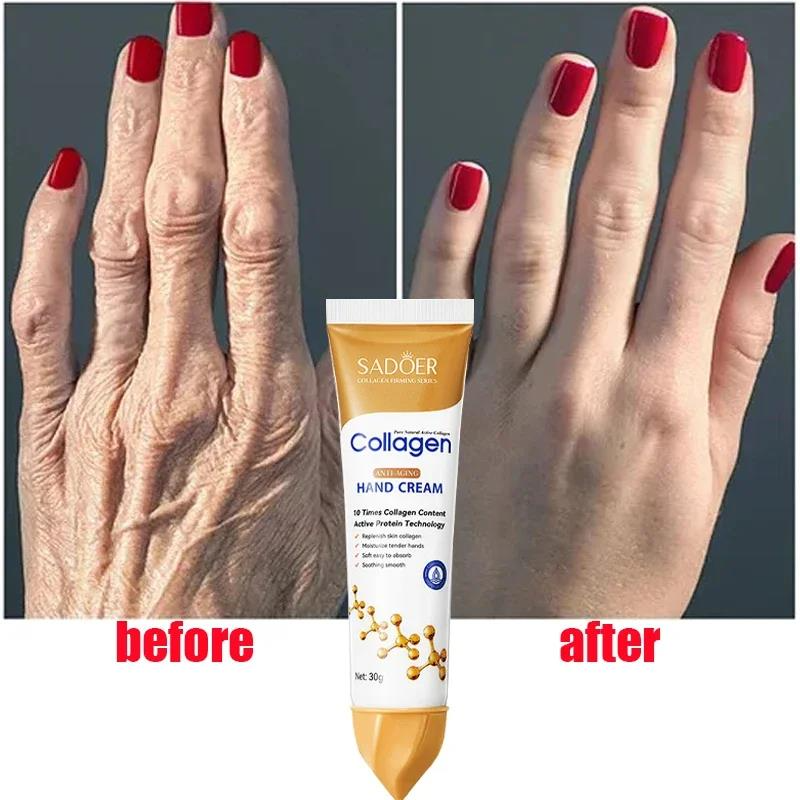 SADOER Collagen Hand Cream - Anti-Aging Hand Care