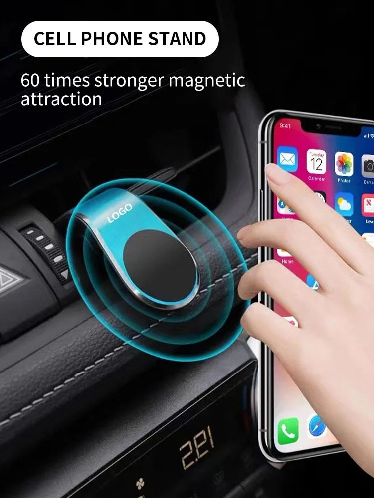 Earldom Magnetic Clip Metal Air Vent Holder - Secure and Versatile Phone Mount