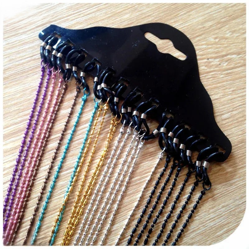 Colorful Metal Eyeglass Chains - Stylish Neck Lanyards