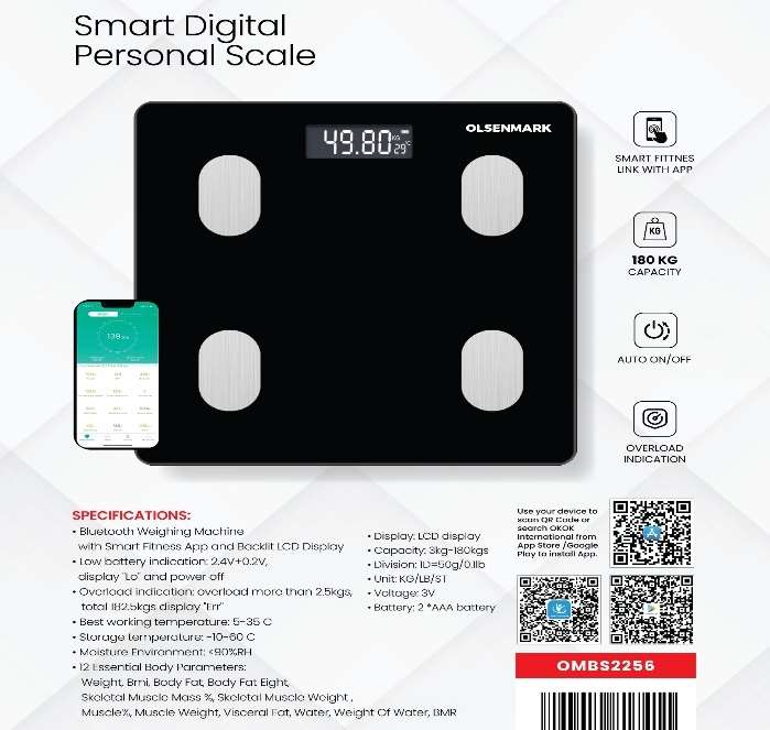 Smart Digital Personal Scale 1x15