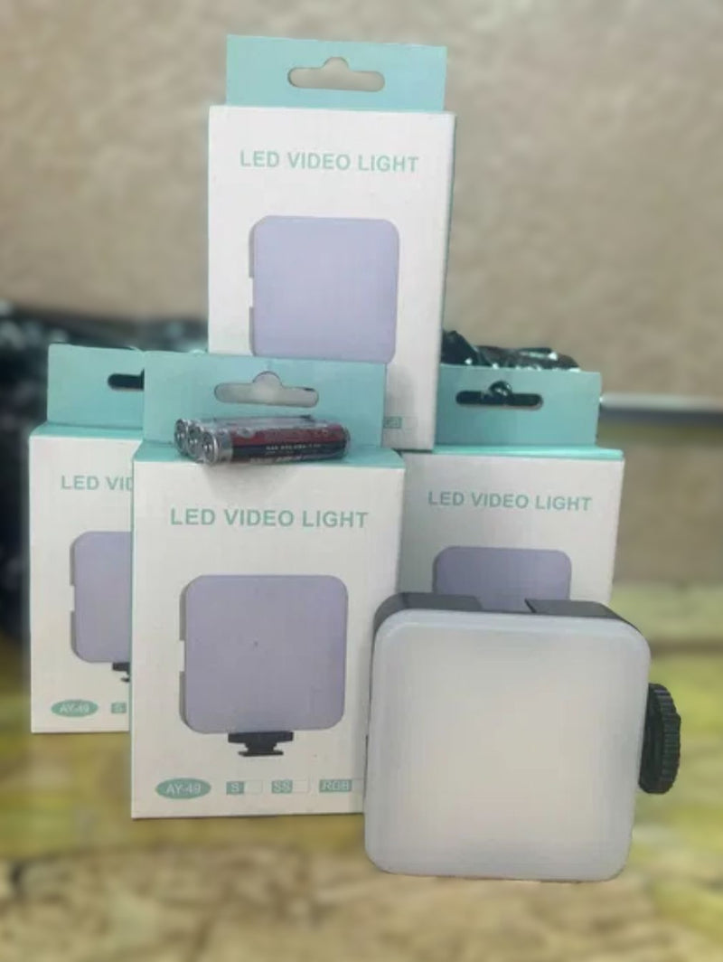 LED Video Light - Portable Lighting for Content Creators