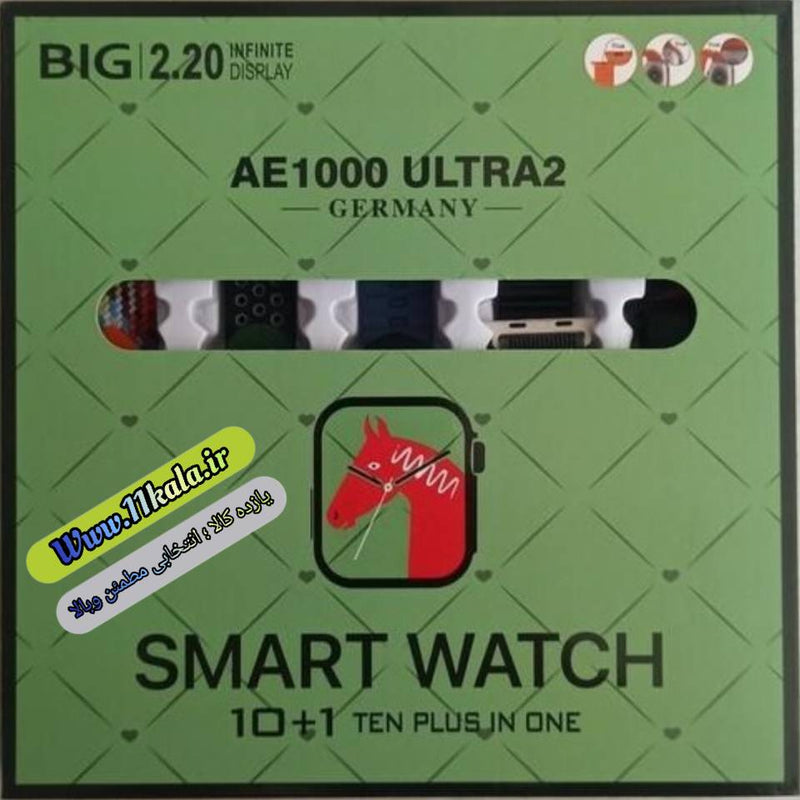 AE1000 ULTRA2 Smart Watch - Versatile & Customizable Timepiece with Tool Set