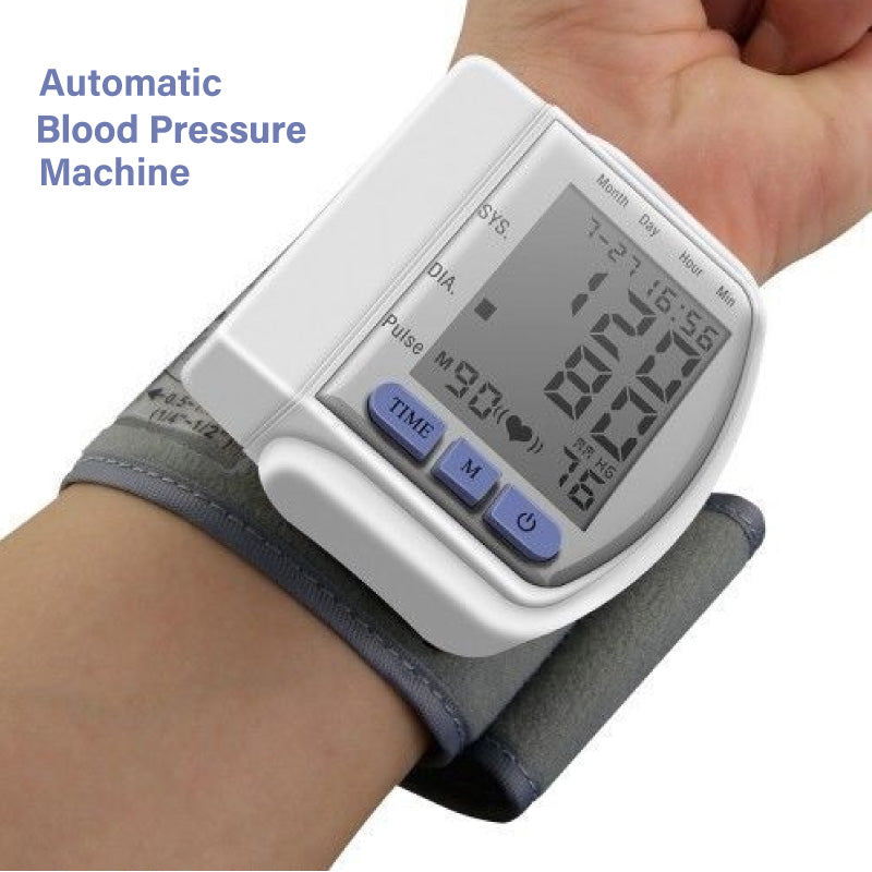 Automatic Wrist Blood Pressure Monitor 12 Pieces