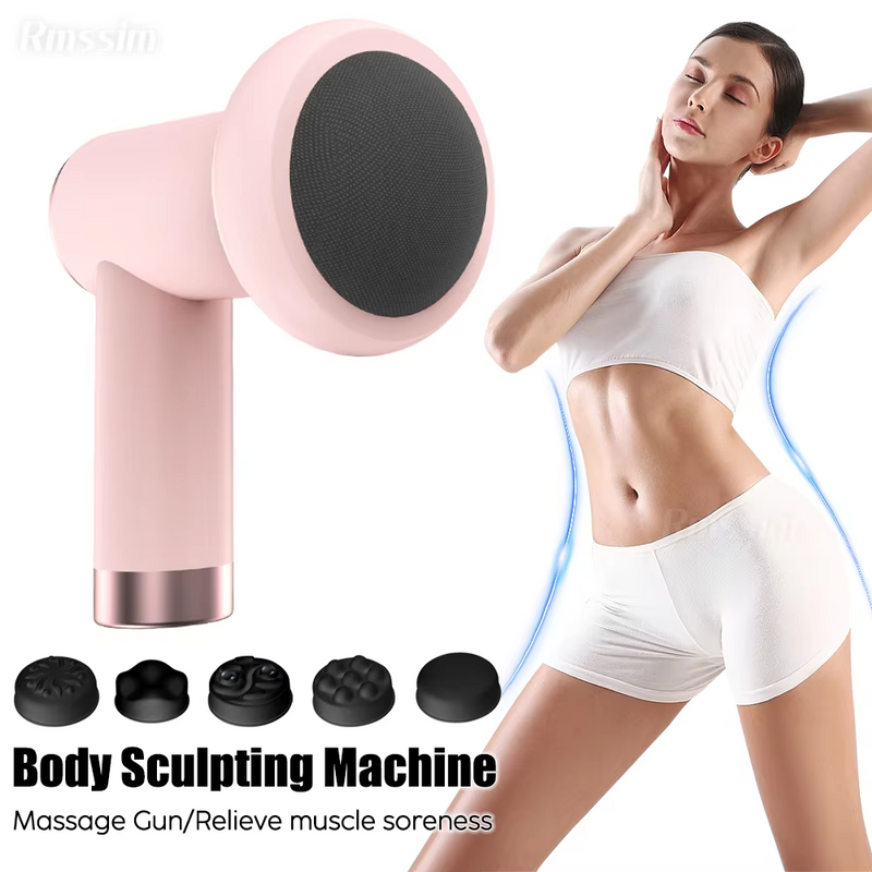 Body Sculpting Machine, Cellulite Massager Electric Body Massage Gun for Belly/Leg/Arms Portable Shaping Slimming Massage Hammer