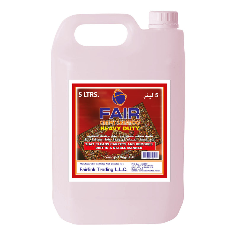 Fair Carpet Shampoo - Deep Clean Your Carpets with Powerful Cleaning Power