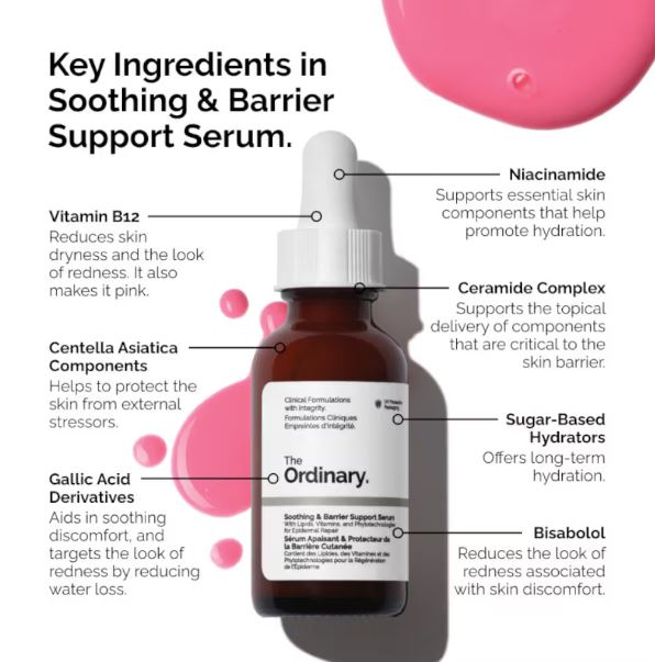 The Ordinary Soothing & Barrier Support Serum – 30 Ml