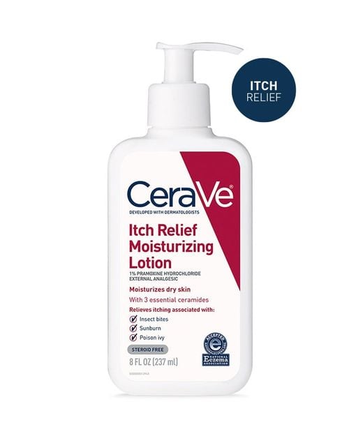 CeraVe Itch Relief Moisturizing Lotion 8 oz (237ml) – Fast-Acting Soothing Relief for Dry, Itchy Skin with Pramoxine Hydrochloride