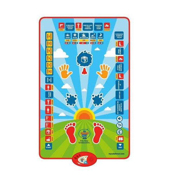 Islamic Educational Interactive Prayer Mat For Kids