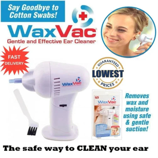 Electric Waxvac Ear Cleaner 24 Pieces