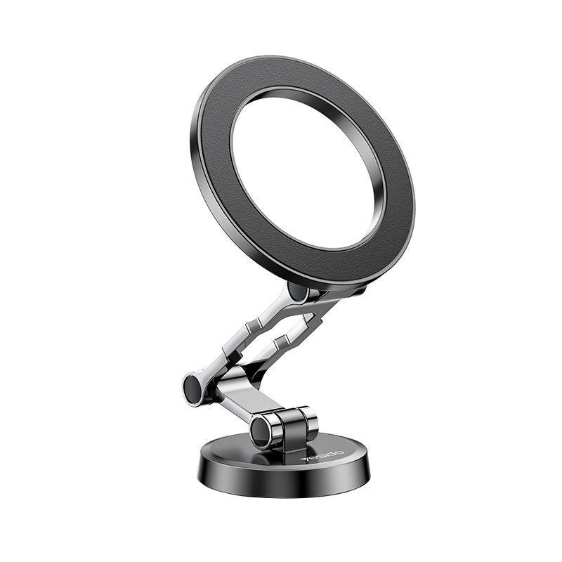 C203 Magsafe Magnetic Phone Holder Function: shrink and fold Material: zinc alloy metal, three-axis  special metal rotating shaft can withstand