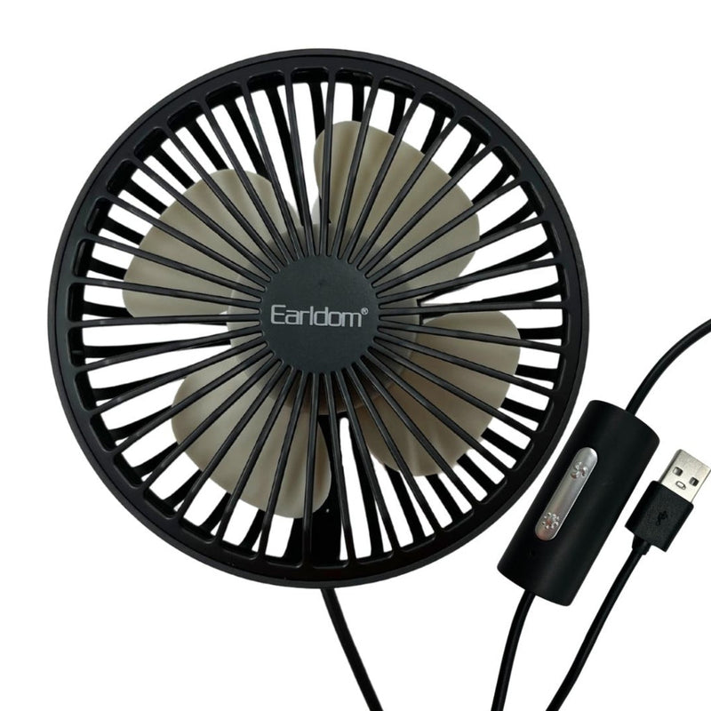 Earldom F10 In-Car Electric Fan - Stay Cool on the Go