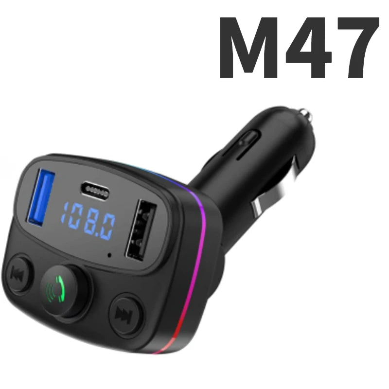 M47 - Hands-Free Car Kit with Bluetooth & USB Charging