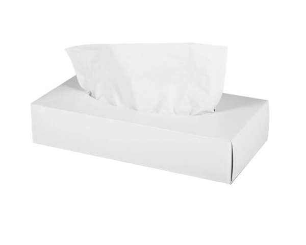 "FACIAL TISSUE WHITE SLOT- 150 SHEETS X 30  BOXES/CASE"