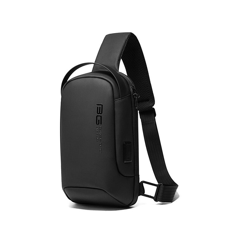 7221 sling bag with USB 34*10*18cm 0.46kg