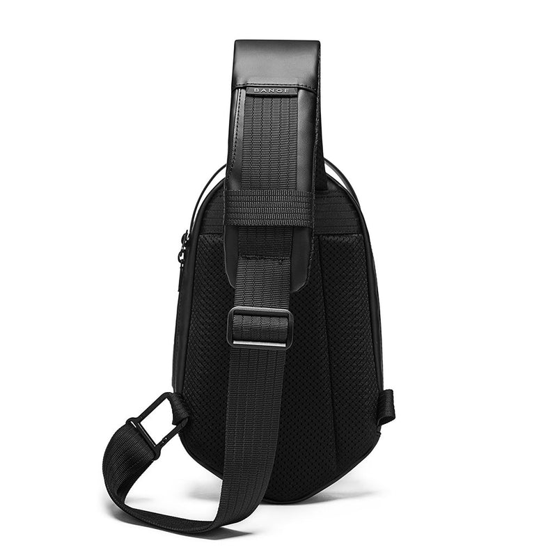 7213 sling bag with USB 30*11*17cm 0.57kg