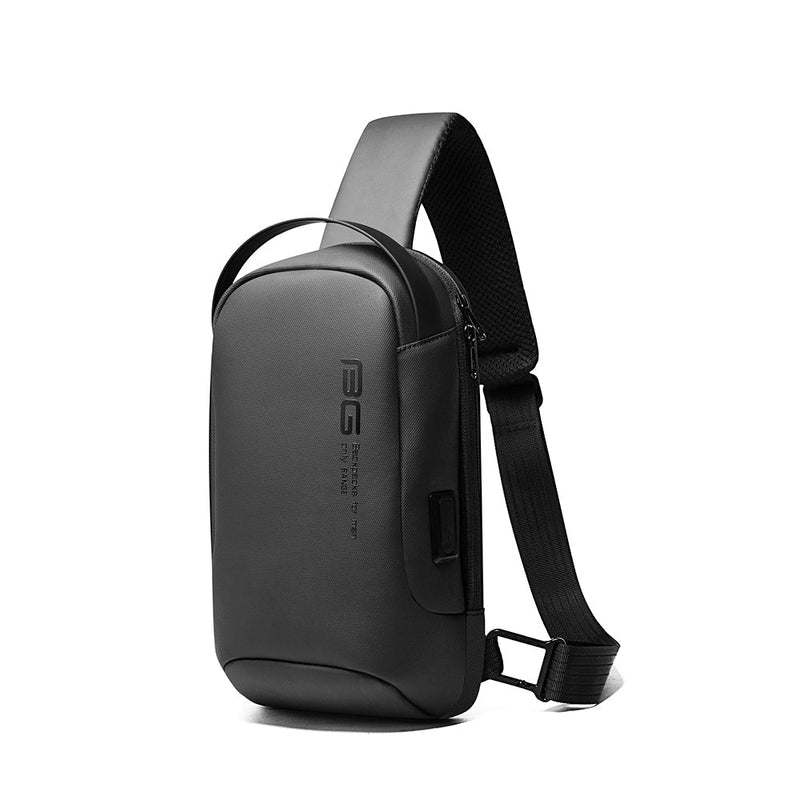 7221 sling bag with USB 34*10*18cm 0.46kg