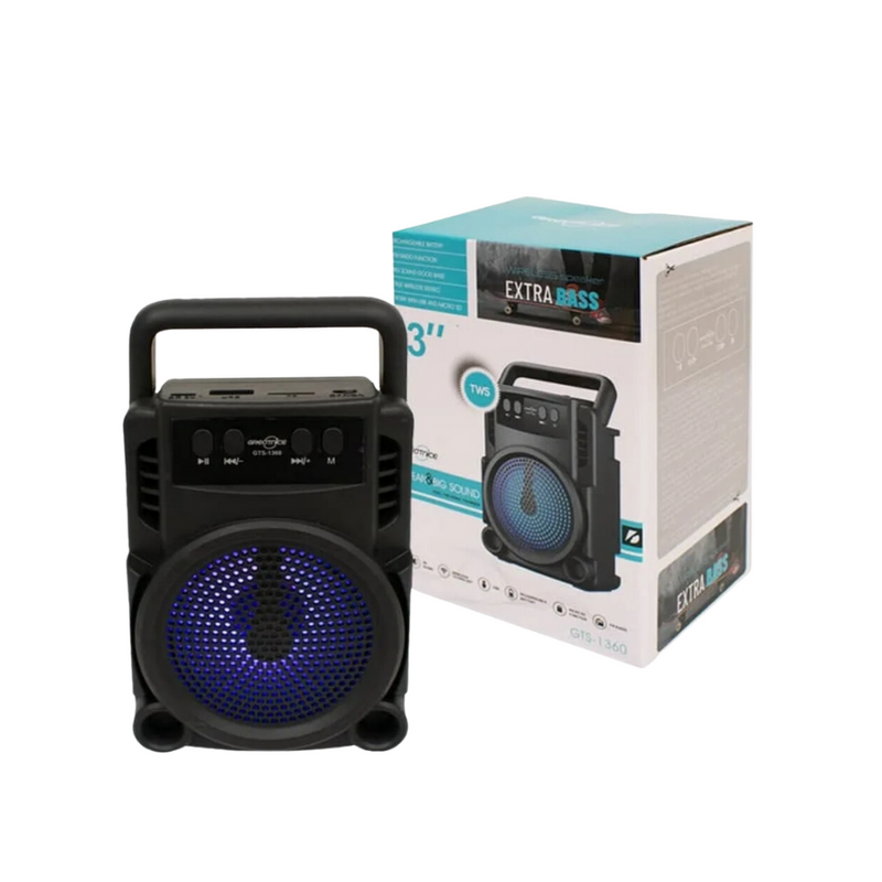 Portable 3-Inch Bluetooth Speaker with Clean Big Sound | Model SGS-1360