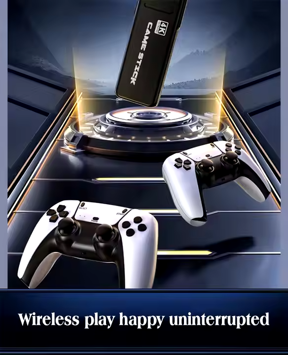 4K Ultra HD Gaming on the Go with Game Stick and Controller