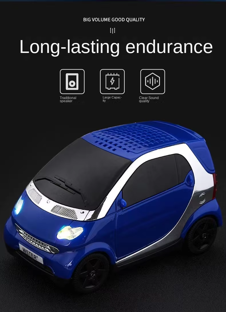 WS-233 Car-Shaped Bluetooth Speaker - Portable and Stylish