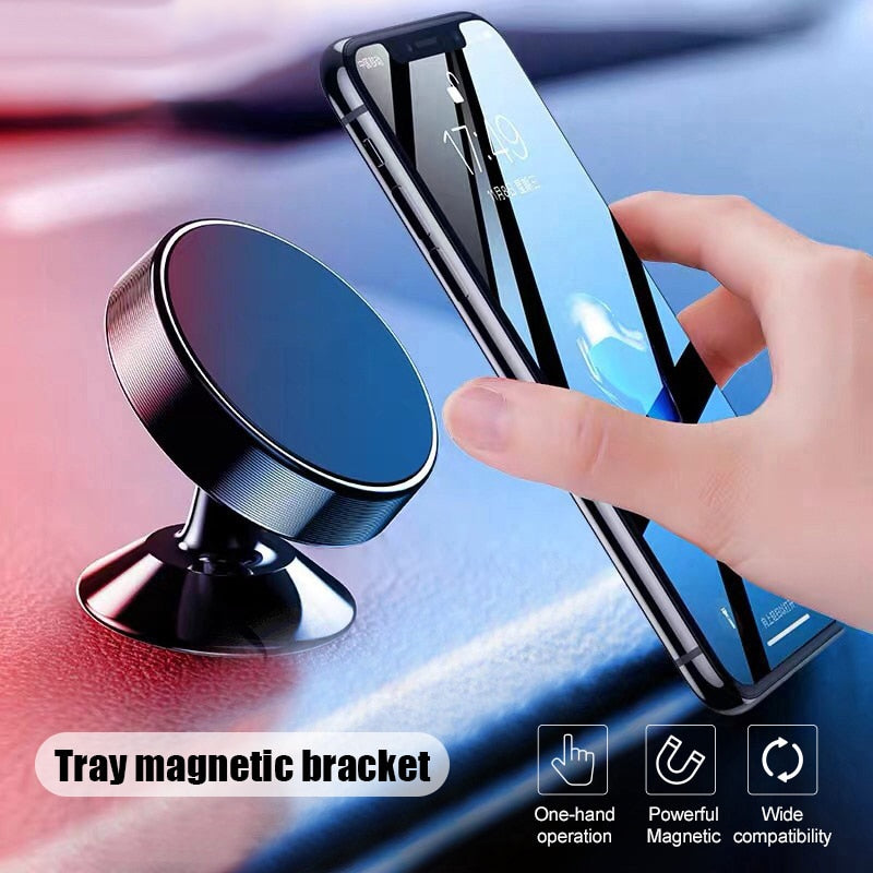 FIUNATEC Magnetic Car Mount - Secure and Versatile Phone Holder