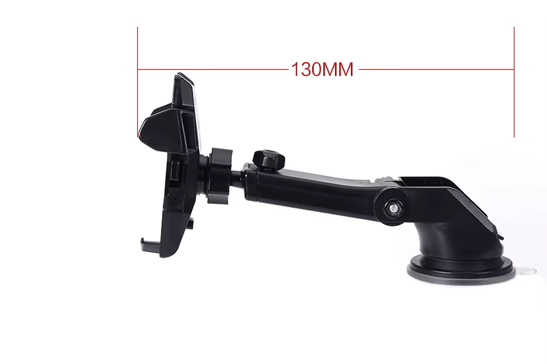 Long Neck One-Touch Car Mount - Secure & Versatile Phone Holder