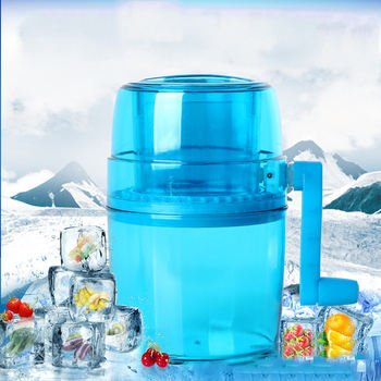 Enjoy Fluffy Shaved Ice at Home with the SALA Manual Ice Crusher