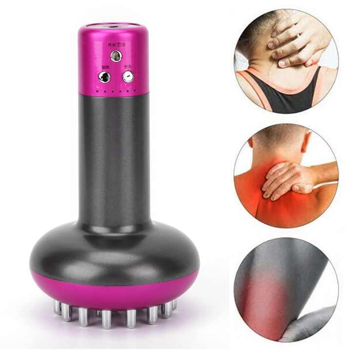 Advanced Electric Massage Device with Red Light Therapy – Deep Tissue Relaxation and Pain Relie