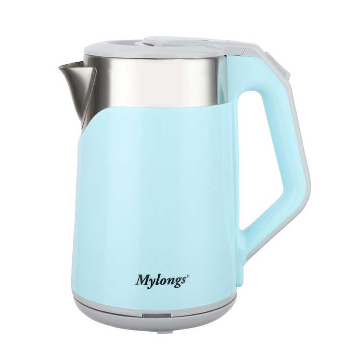 Mylongs Electric Kettle: 3L Capacity, 360° Swivel Base, High-Quality Plastic