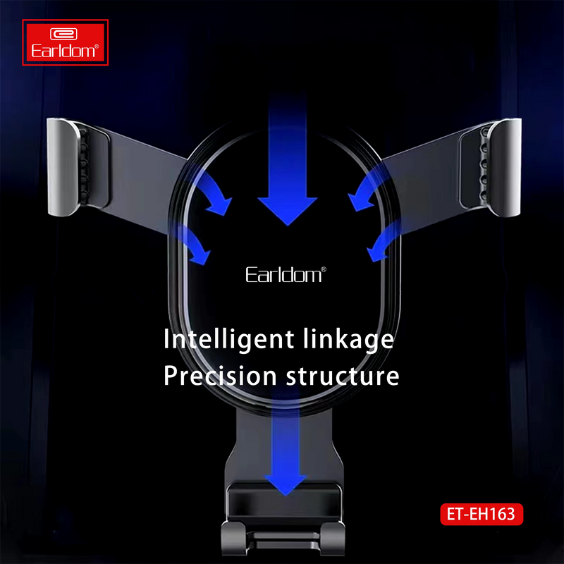 Earldom Gravity Automatic Car Holder - Hands-Free Driving Made Easy